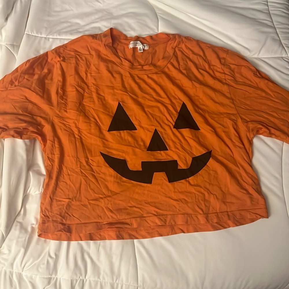 Pumpkin Crop Top